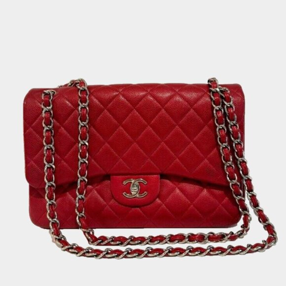 CHANEL CLASSIC JUMBO AUTHENTIC WITH CHANEL CARD - Picture 1 of 14